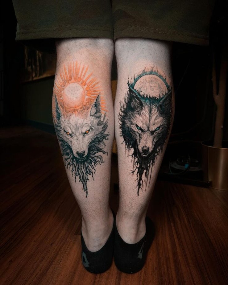 Due lupi