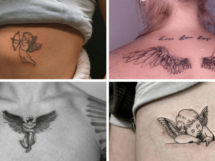 23 Angel Tattoo Ideas: Divine Symbols That Tell A Story