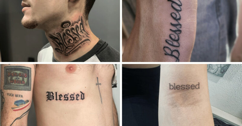 23 blessed tattoo ideas to keep you going during hard times