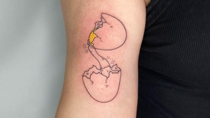 23 Exceptional Egg Tattoo Ideas That’ll Crack You Up