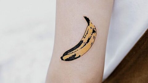 23 Peerless Banana Tattoos That'll Make You 