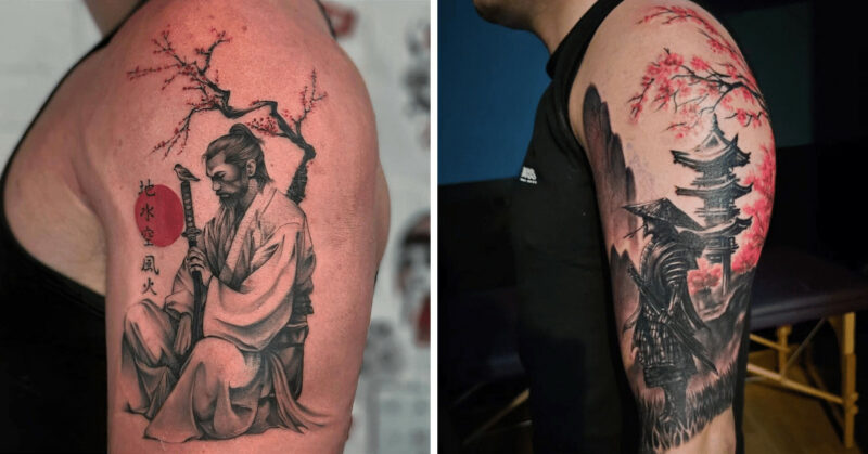 23 samurai tattoo ideas that represent the noble warrior within