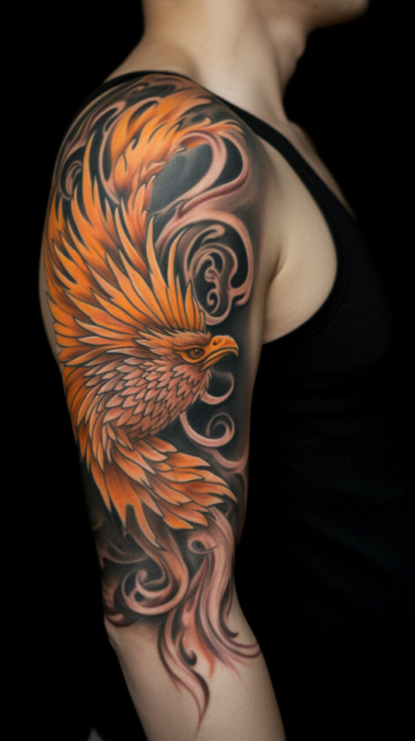 24 Amazing Phoenix Bird Tattoo Designs For A Fresh Start