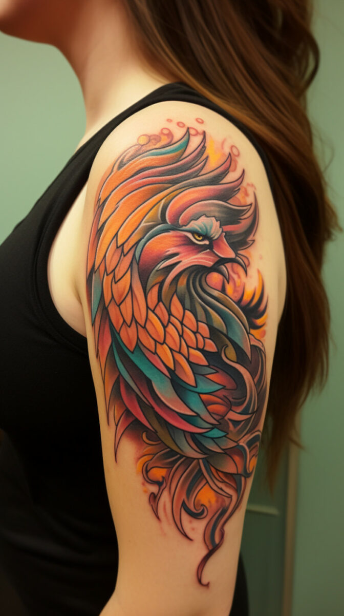 24 Amazing Phoenix Bird Tattoo Designs For A Fresh Start