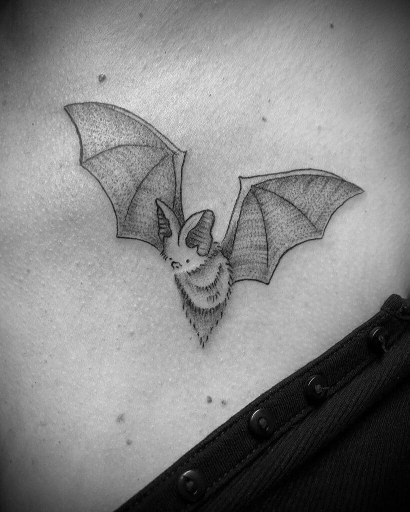 Simple bat tattoos