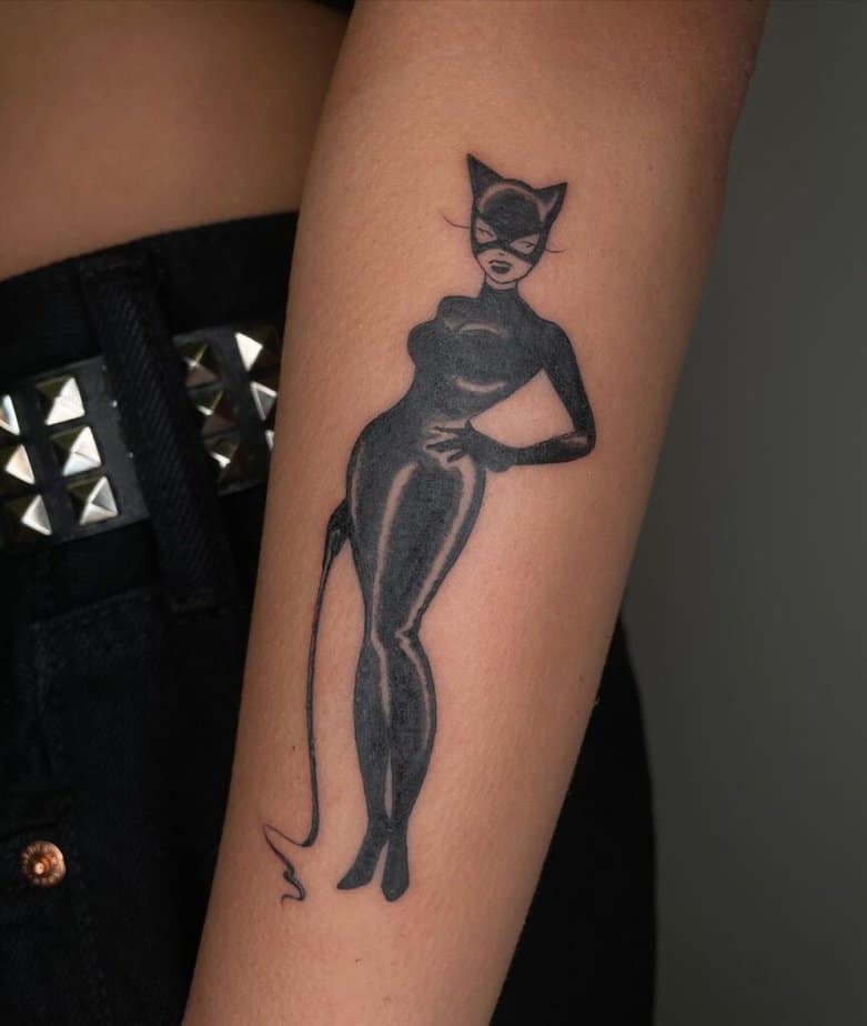 Tatuaggi di Catwoman