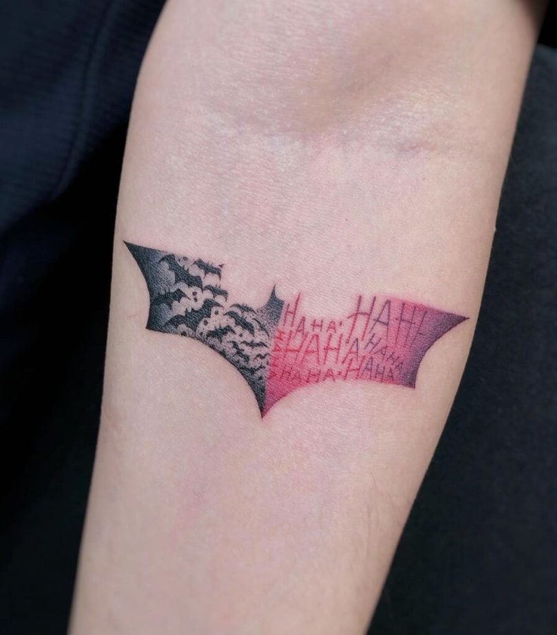 Simple Batman tattoos