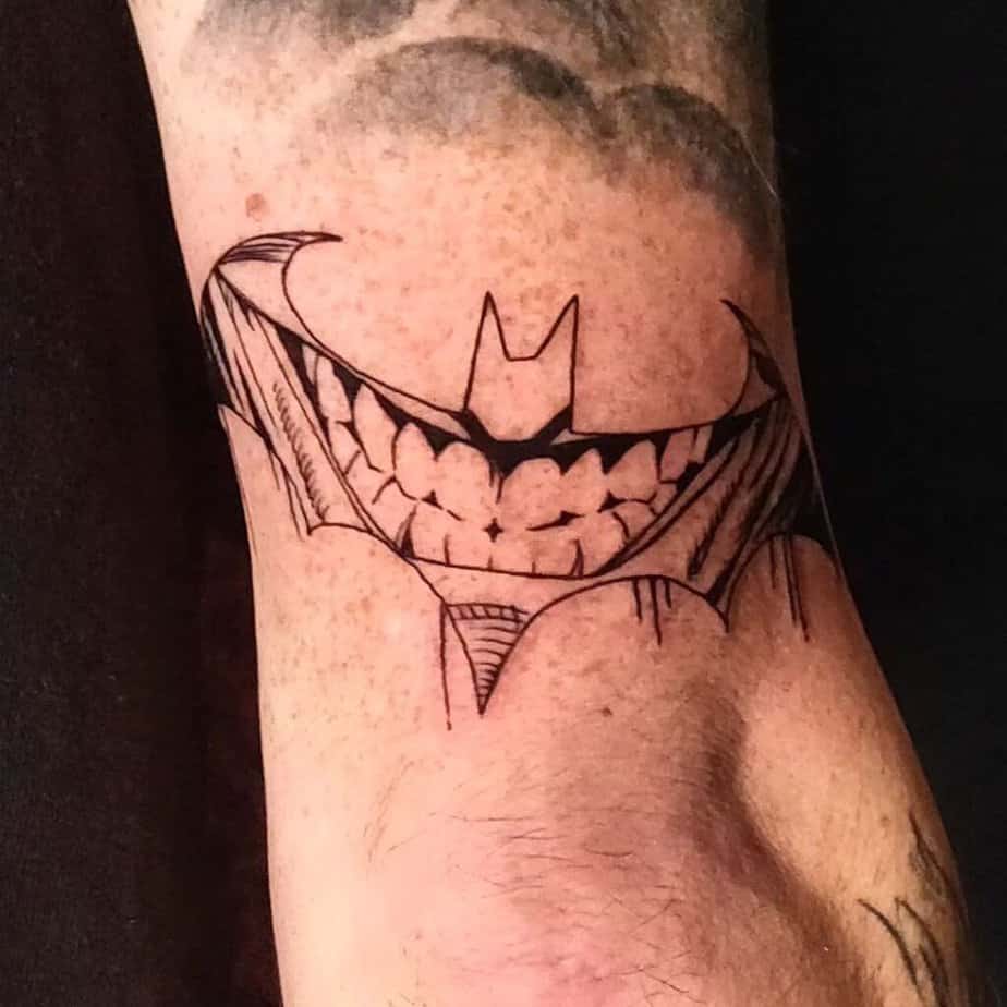 Tatuaggi semplici di Batman