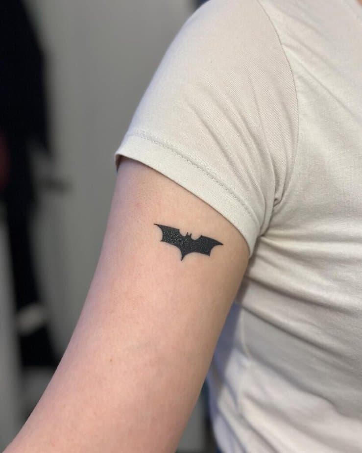 Simple Batman tattoos