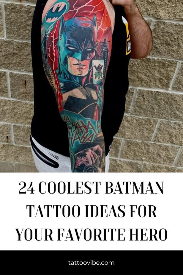 24 Coolest Batman Tattoo Ideas For Your Favorite Hero