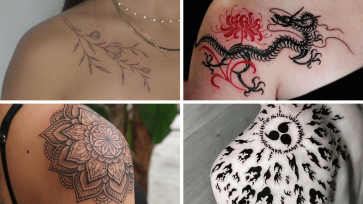 24 Shoulder Tattoo Ideas For The Brave And Powerful