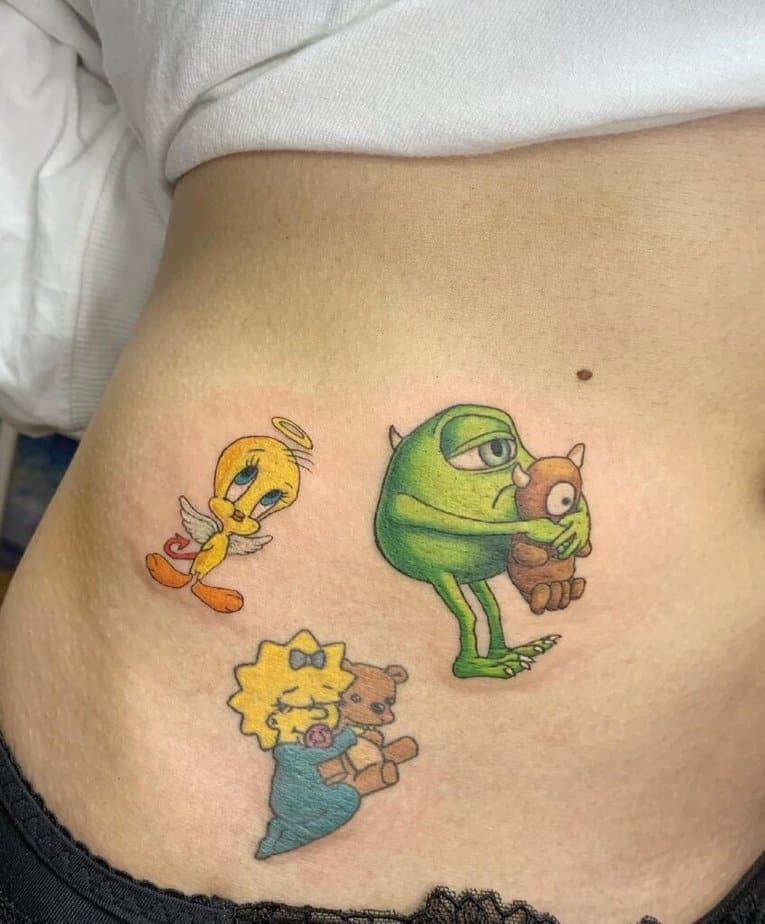 Tatuaggi di Titti e amici