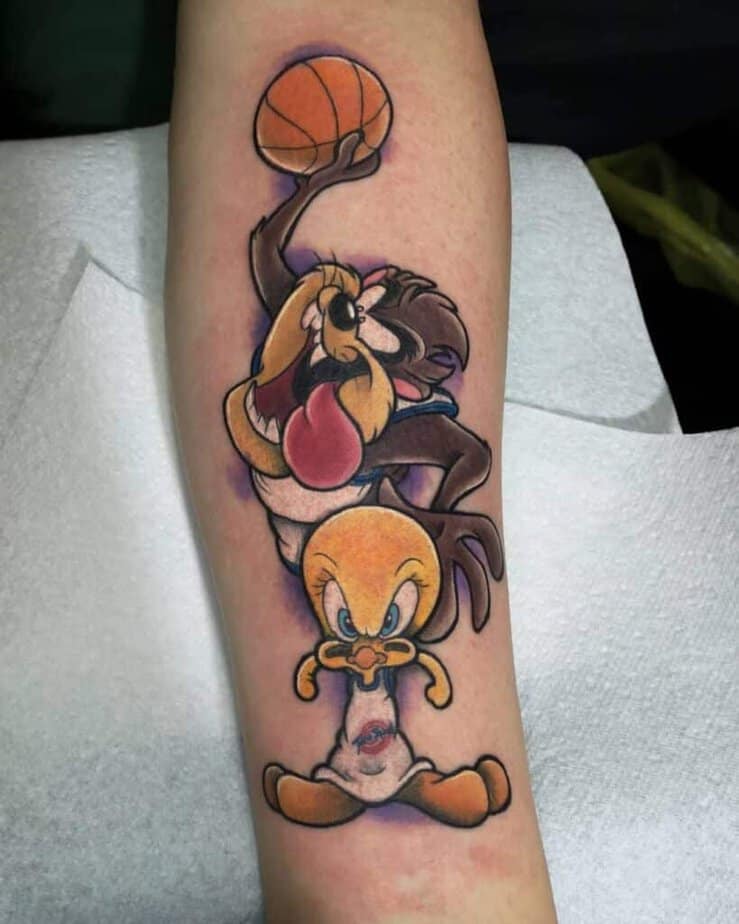 Tweety and friends tattoos