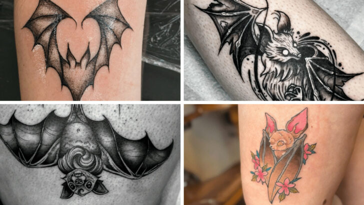 24 Bat Tattoos For Your Dark And Mysterious Personality