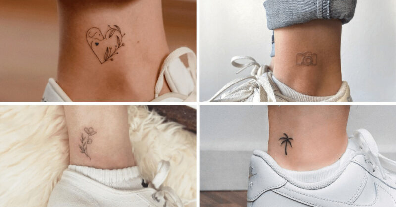 24 small ankle tattoos that make the biggest statement