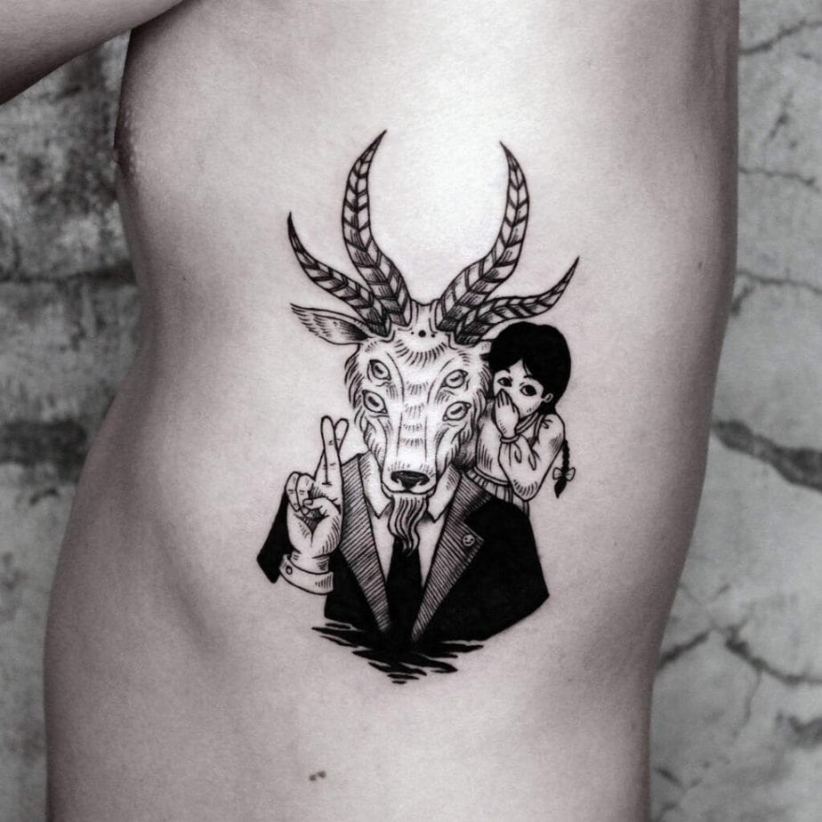 Tatuaggio Satana