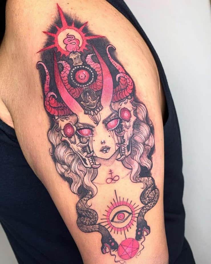 Idee uniche per il tatuaggio del diavolo