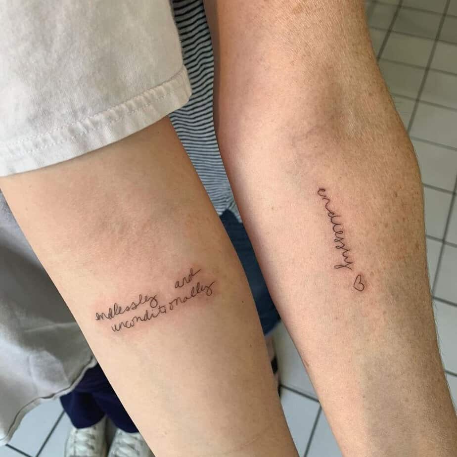 4. A (mis)matching tattoo with your sibling 