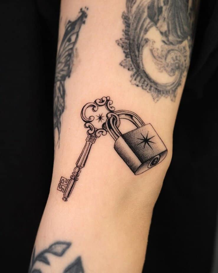 Tattoos with regular locks