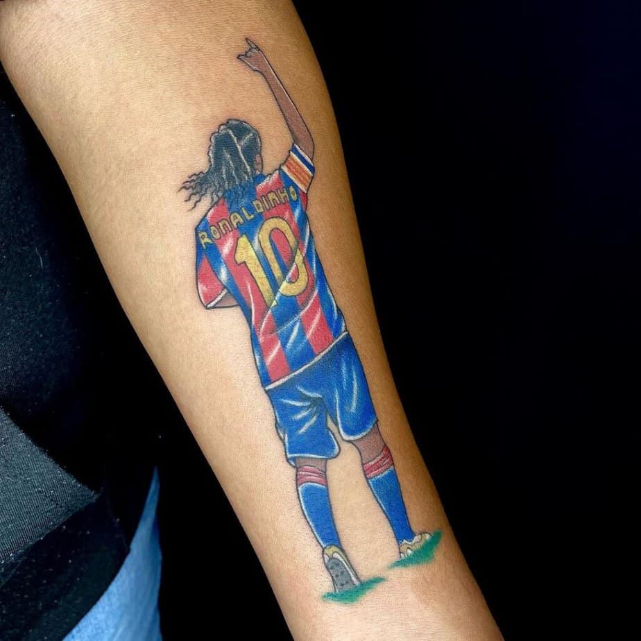Soccer player tattoos