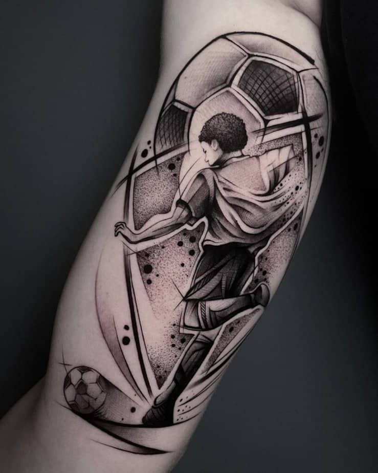 Unique soccer tattoos