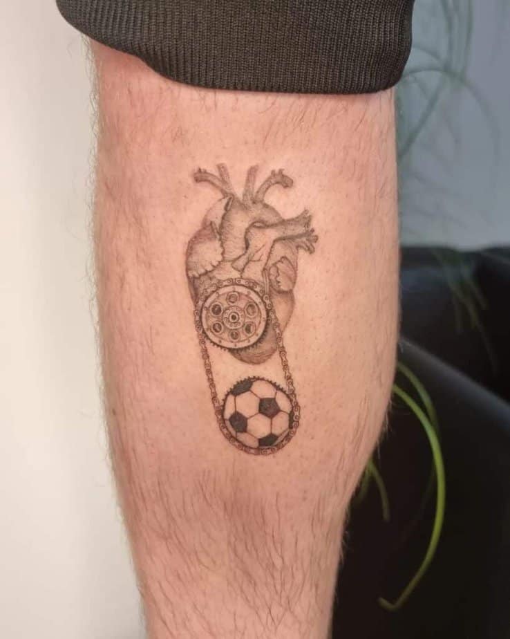 Tatuaggi di calcio unici
