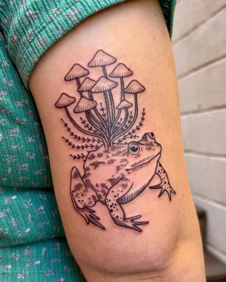 Unique mushroom tattoo ideas