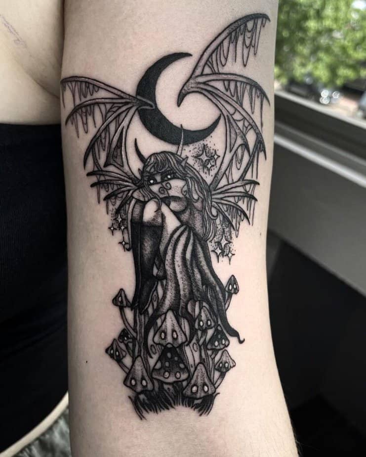 Dark fae tattoos