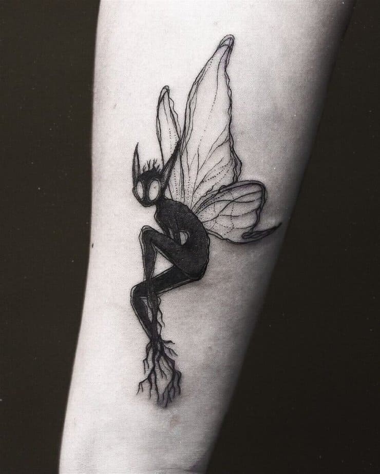 Dark fae tattoos