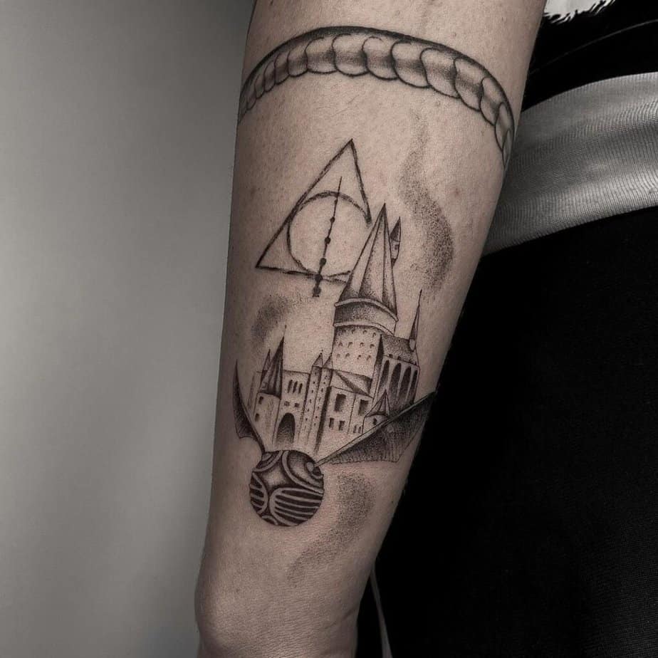 Hogwarts tattoos