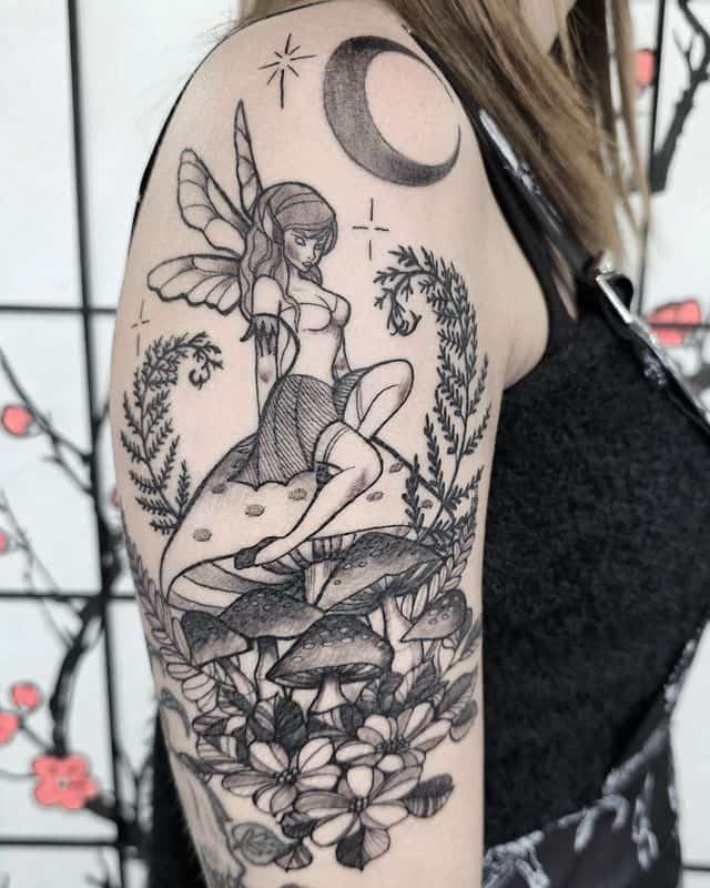 13. Incredible fairy tattoo