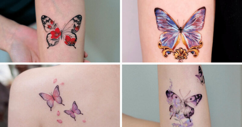 26 butterfly tattoo designs to inspire your rebirth