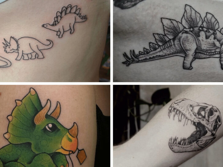 26 Creative Dinosaur Tattoos For The Lovers Of The Unusual