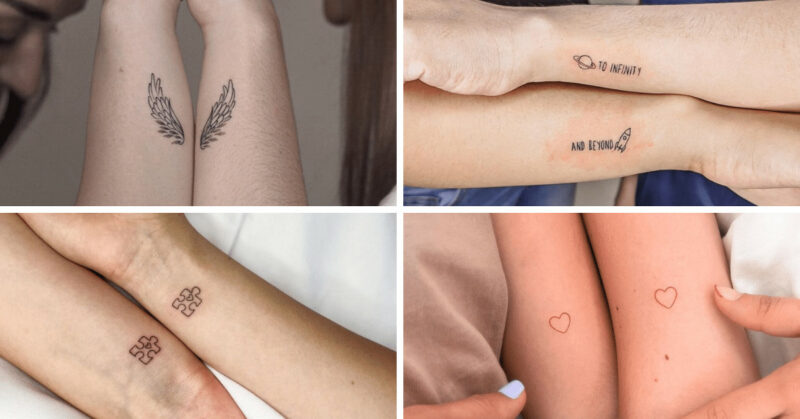 26 magnificent matching tattoos to say 8220i love you8221 in ink