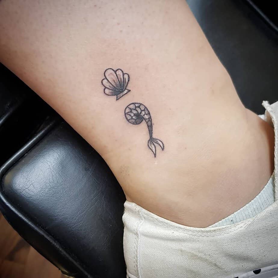 Small but meaningful semicolon tattoo