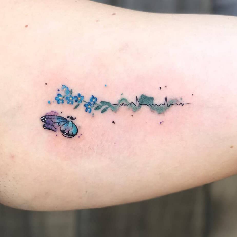 Unique semicolon tattoos