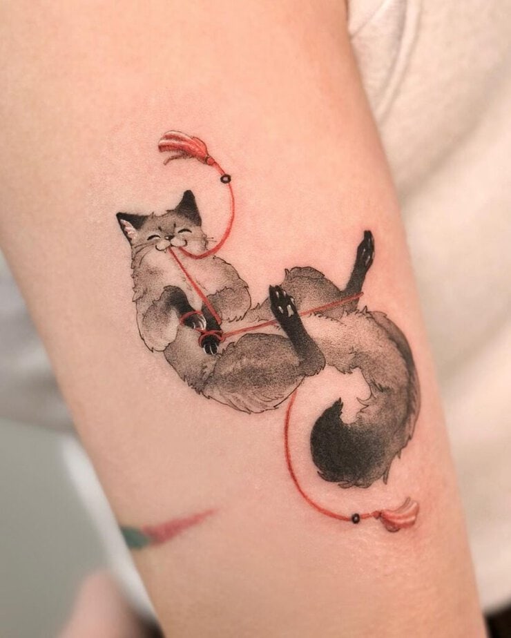 Tatuaggio di una piccola volpe