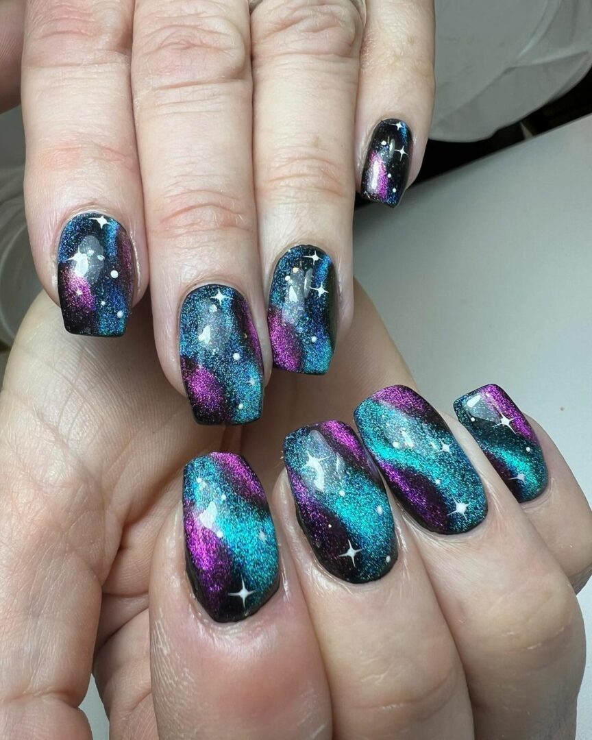 24 Astonishing Galaxy Nails To Feel Like You re In Outer Space 24-astonishing-galaxy-nails-to-feel-like-you-re-in-outer-space