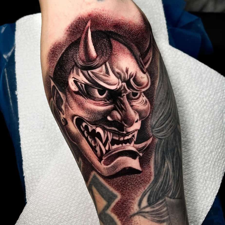 20 potenti disegni di tatuaggi Oni per liberare il vostro demone interiore