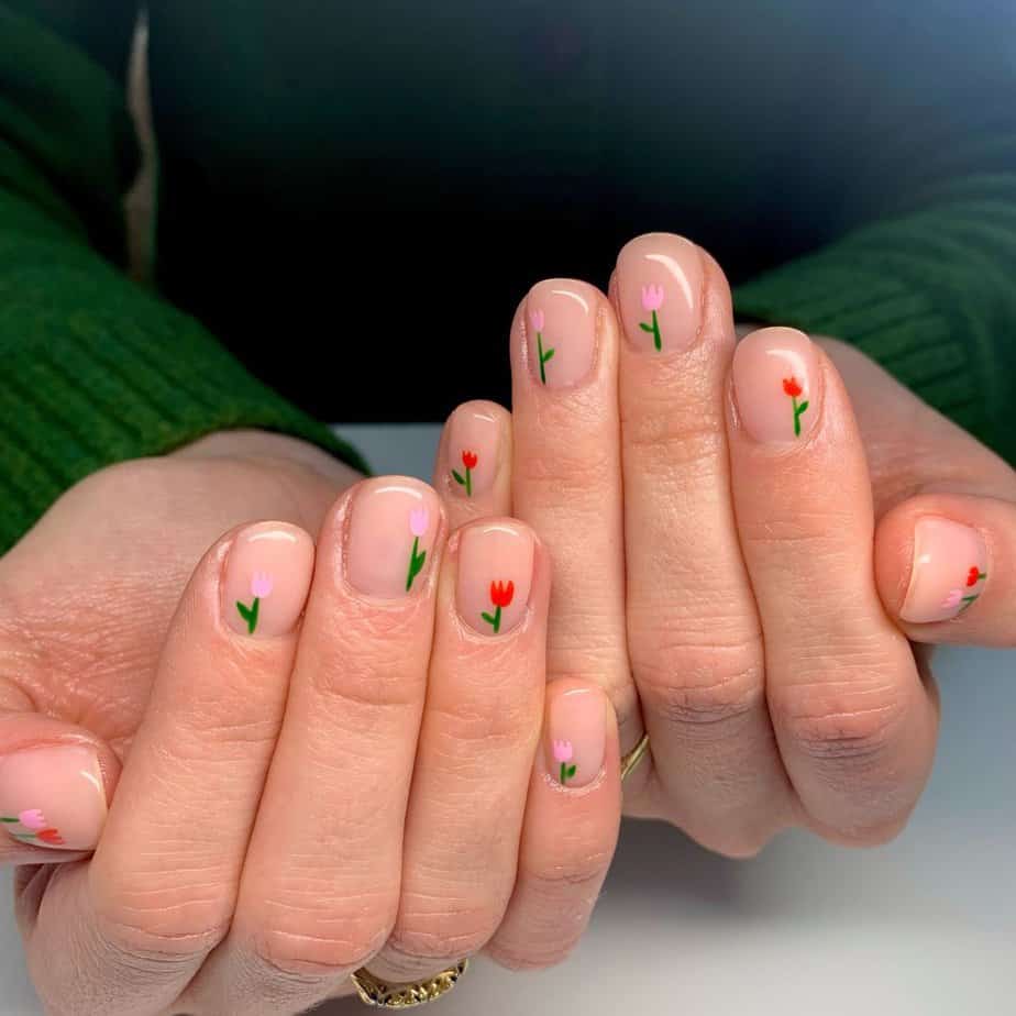 18 splendidi disegni floreali per unghie da sfoggiare in ogni stagione