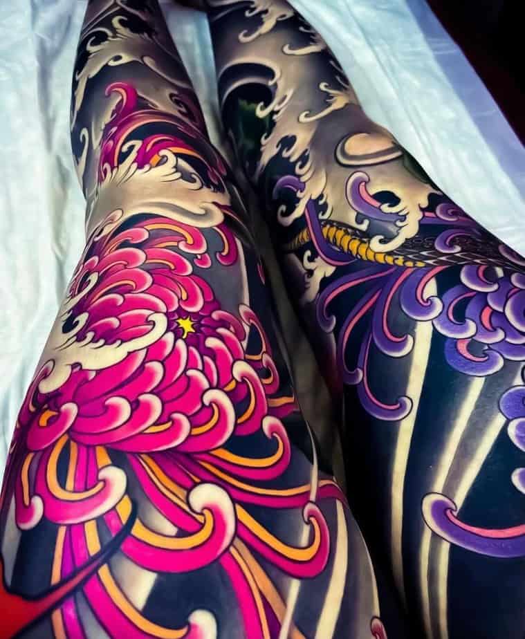 20 Striking Chrysanthemum Tattoos To Bring Color To Your Life