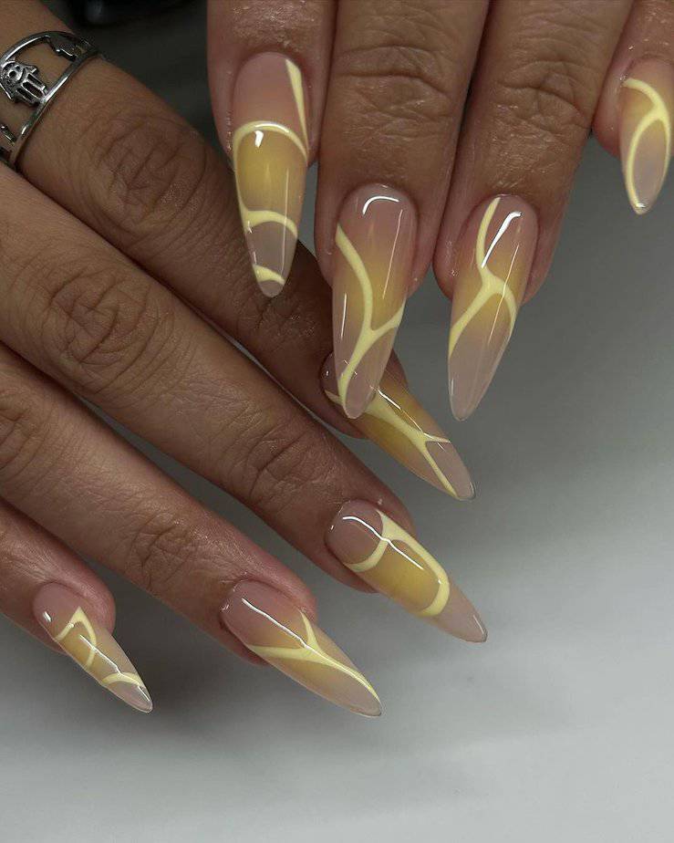 20 Vibrant Yellow Nails To Have Your Moment In The Sun