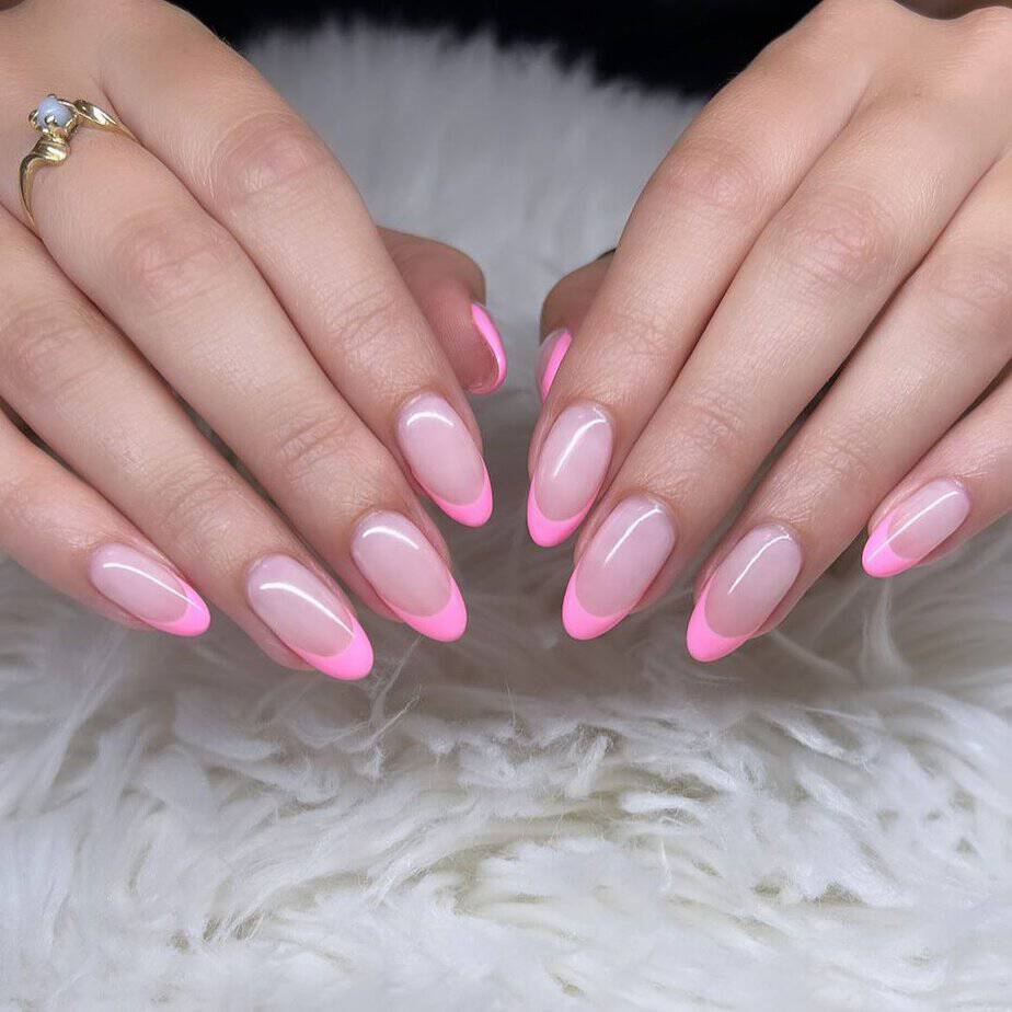 8. Elegant pink almonds