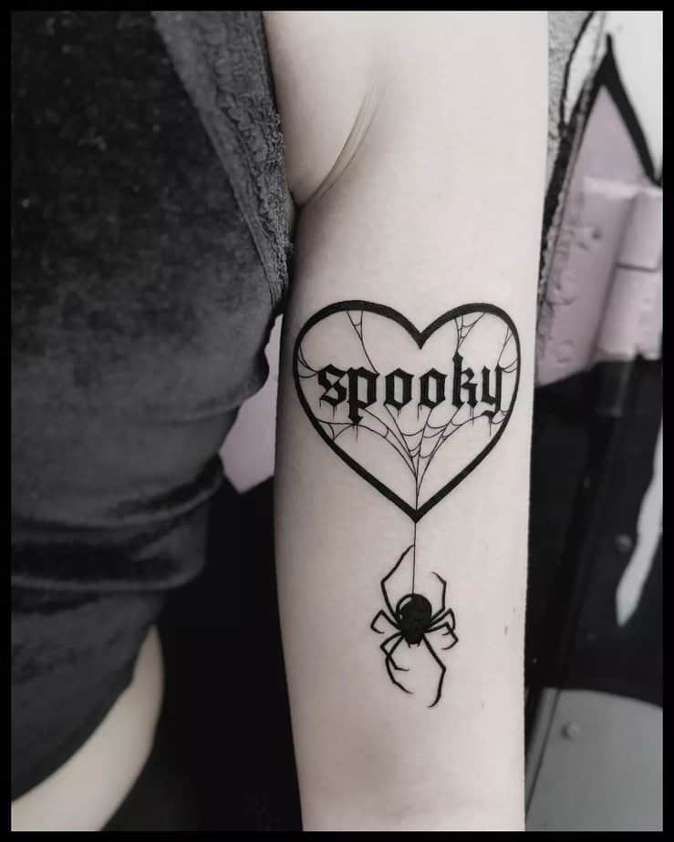16. A “spooky” tattoo
