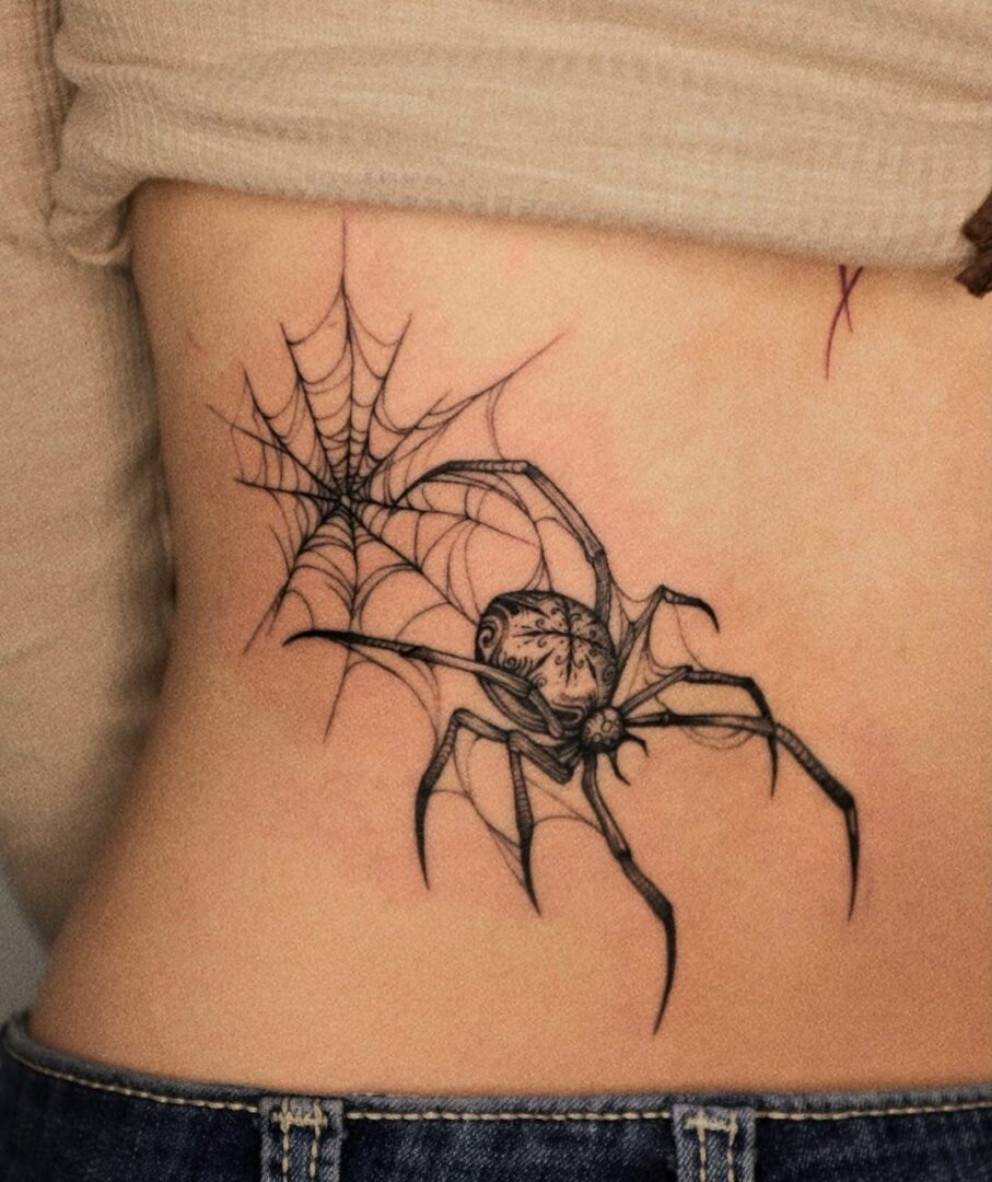 26 Spider Tattoo Ideas For The Creative And Curious