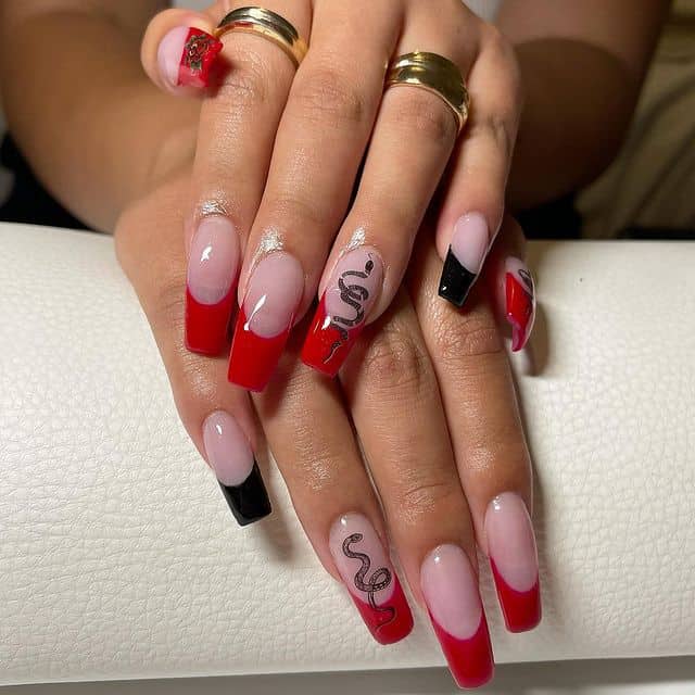 20 Mystic Snake Nails For Serpentine Chic Vibes