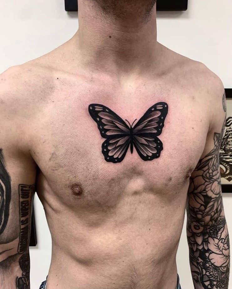 16. Butterfly tattoo