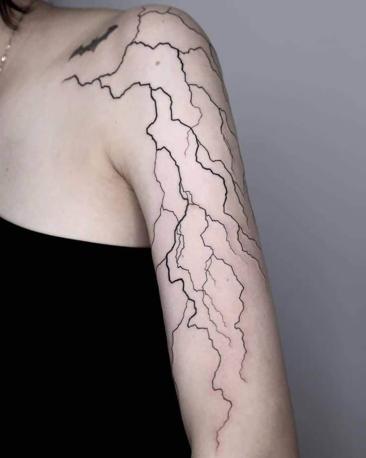 Cool lightning tattoo2
