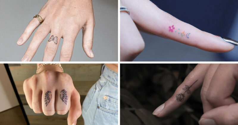 Cute Finger Tattoo Ideas To Try