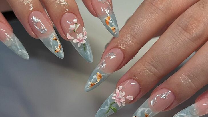 18 splendidi disegni floreali per unghie da sfoggiare in ogni stagione.